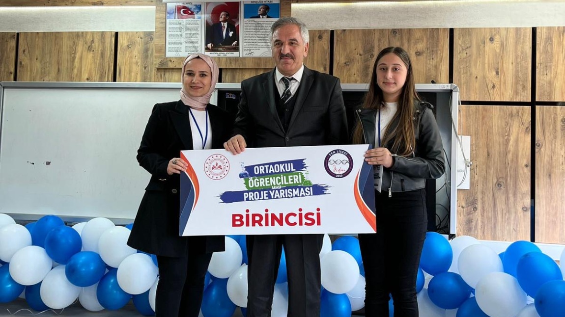   Bafra Ortaokul Öğrencileri Arası Proje Yarışması Birincilik Ödülü 